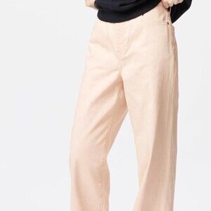 Uniqlo Jeans Straight leg, Light Pink